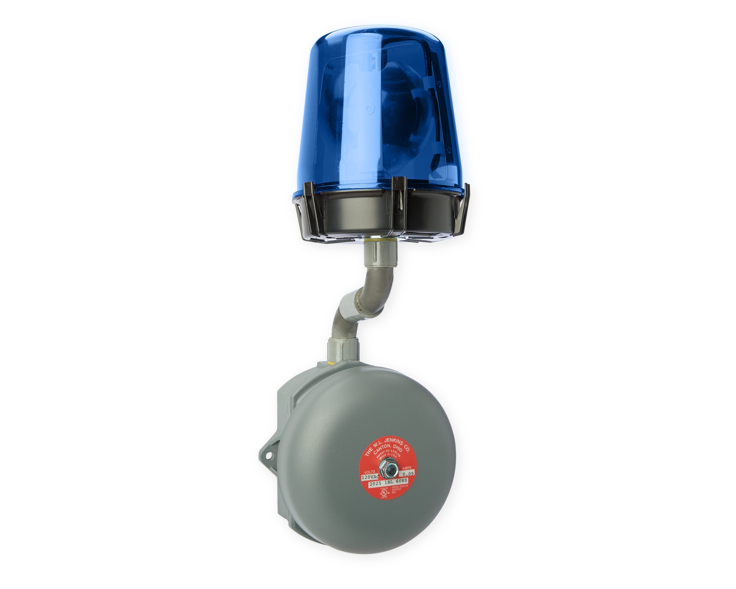 Industrial Indoor-Outdoor Bell with Warning Light