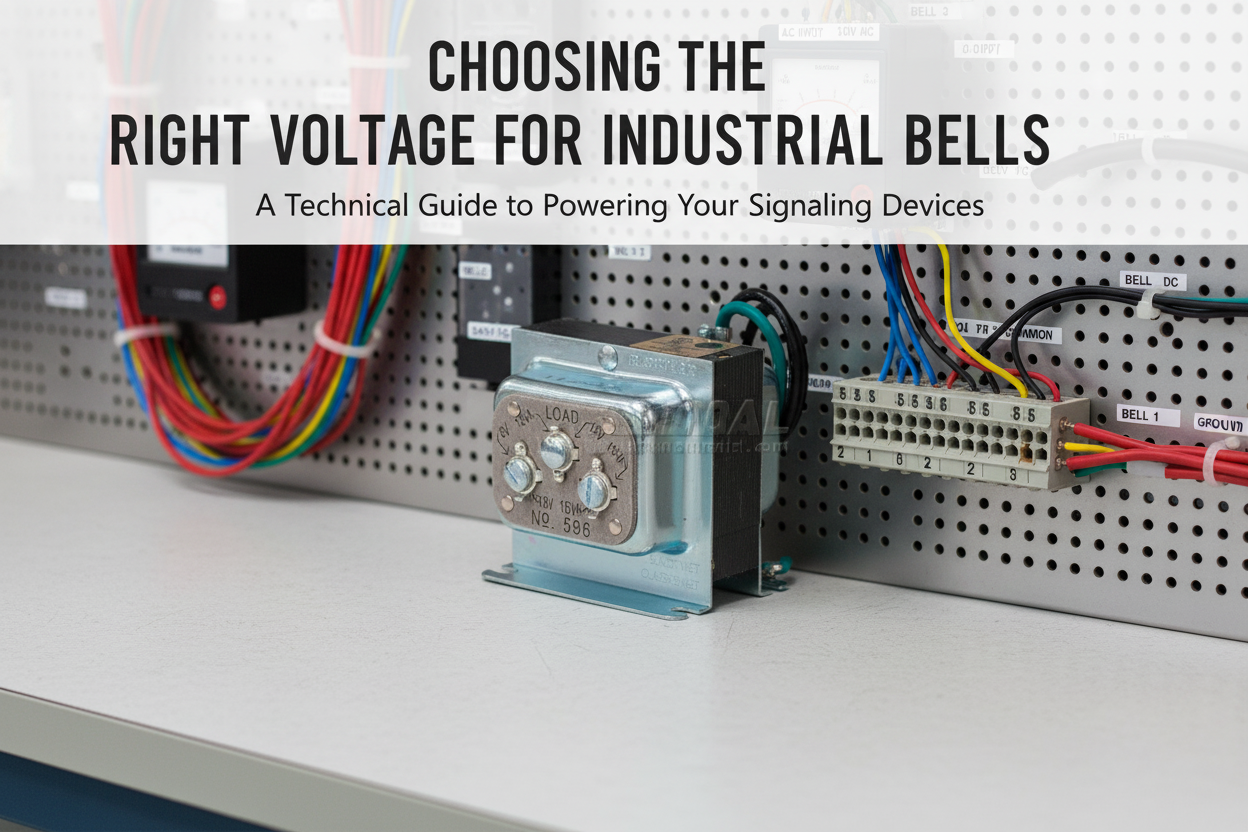 Choosing the Right Voltage for Industrial Bells: A Practical Guide