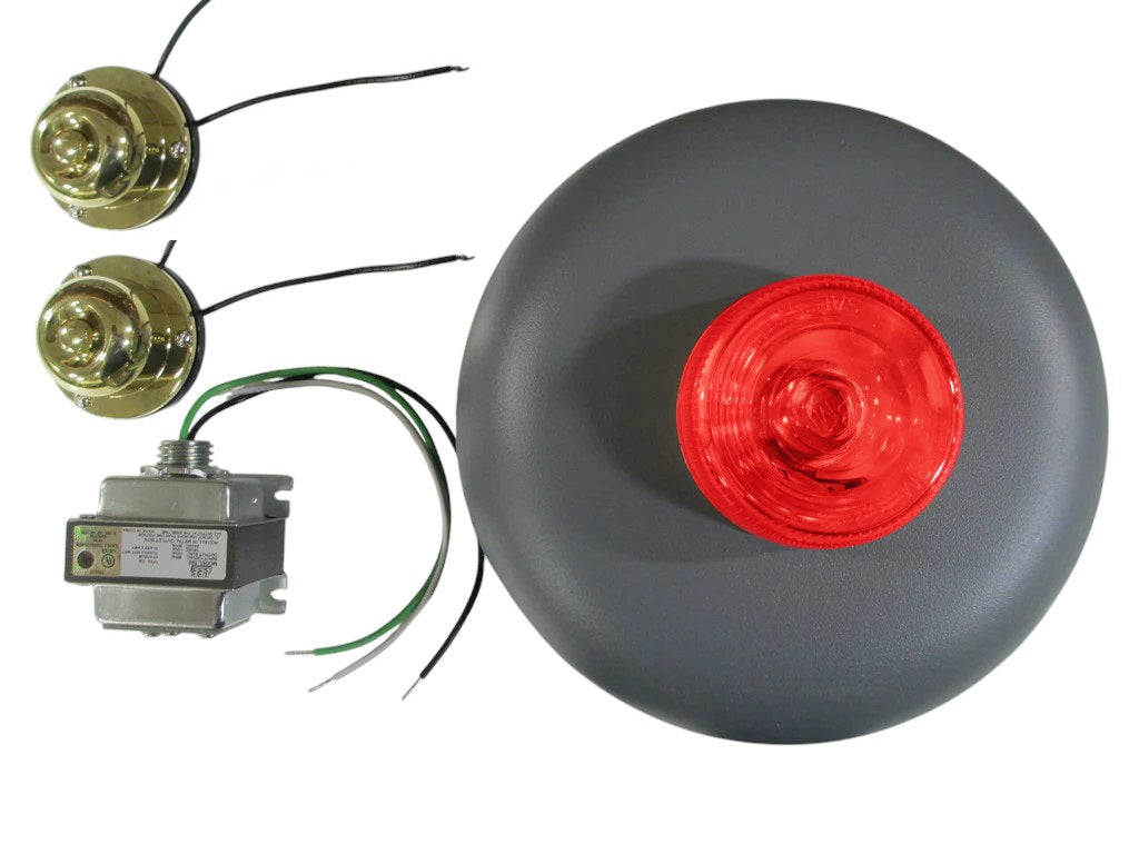 Warehouse Doorbell Kit with Flashering Light