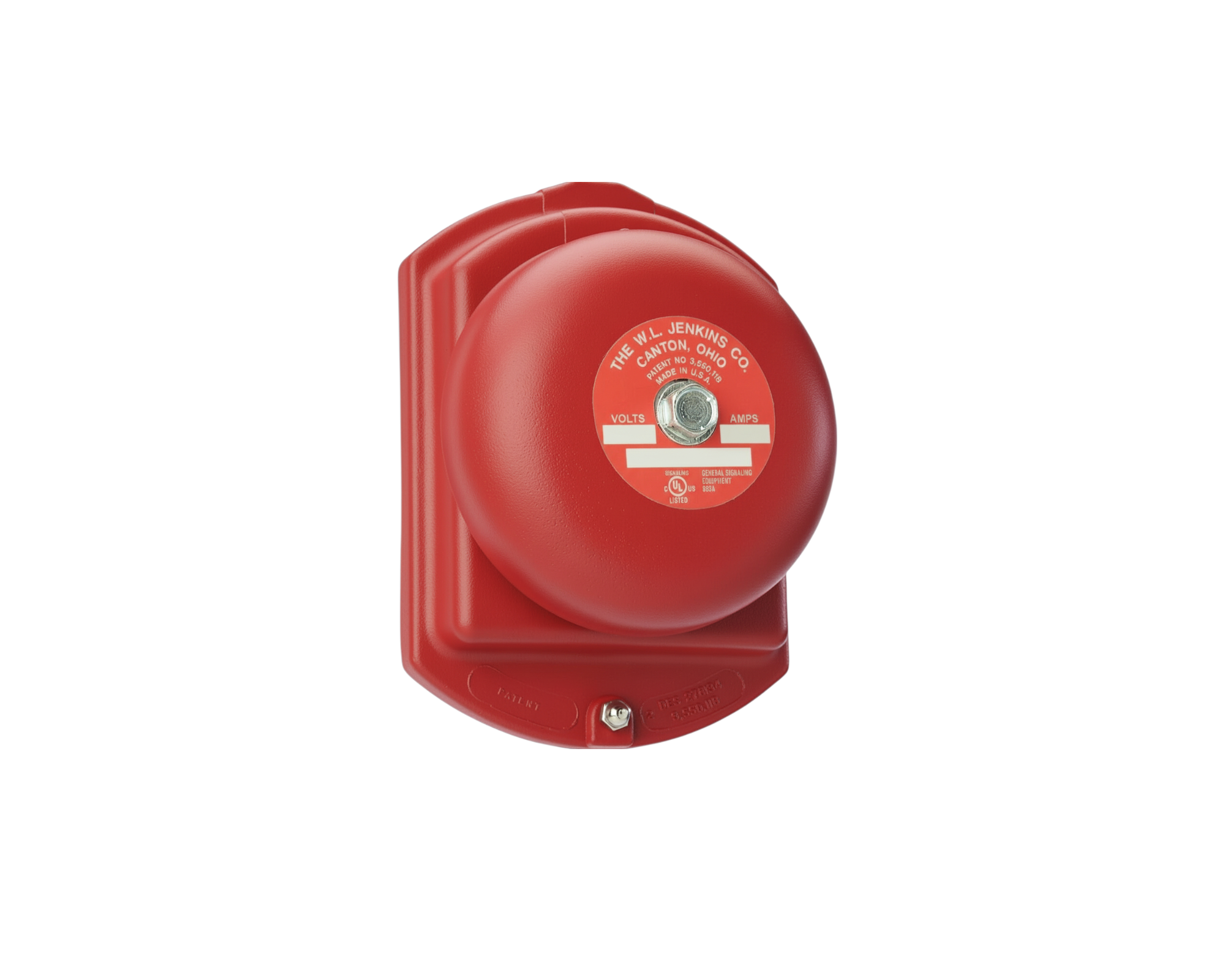Single Stroke Supering Bell Pigtail with Flasher - DC Train Bell Single Stroke Supering Bell Pigtail with Flasher - DC Train Bell