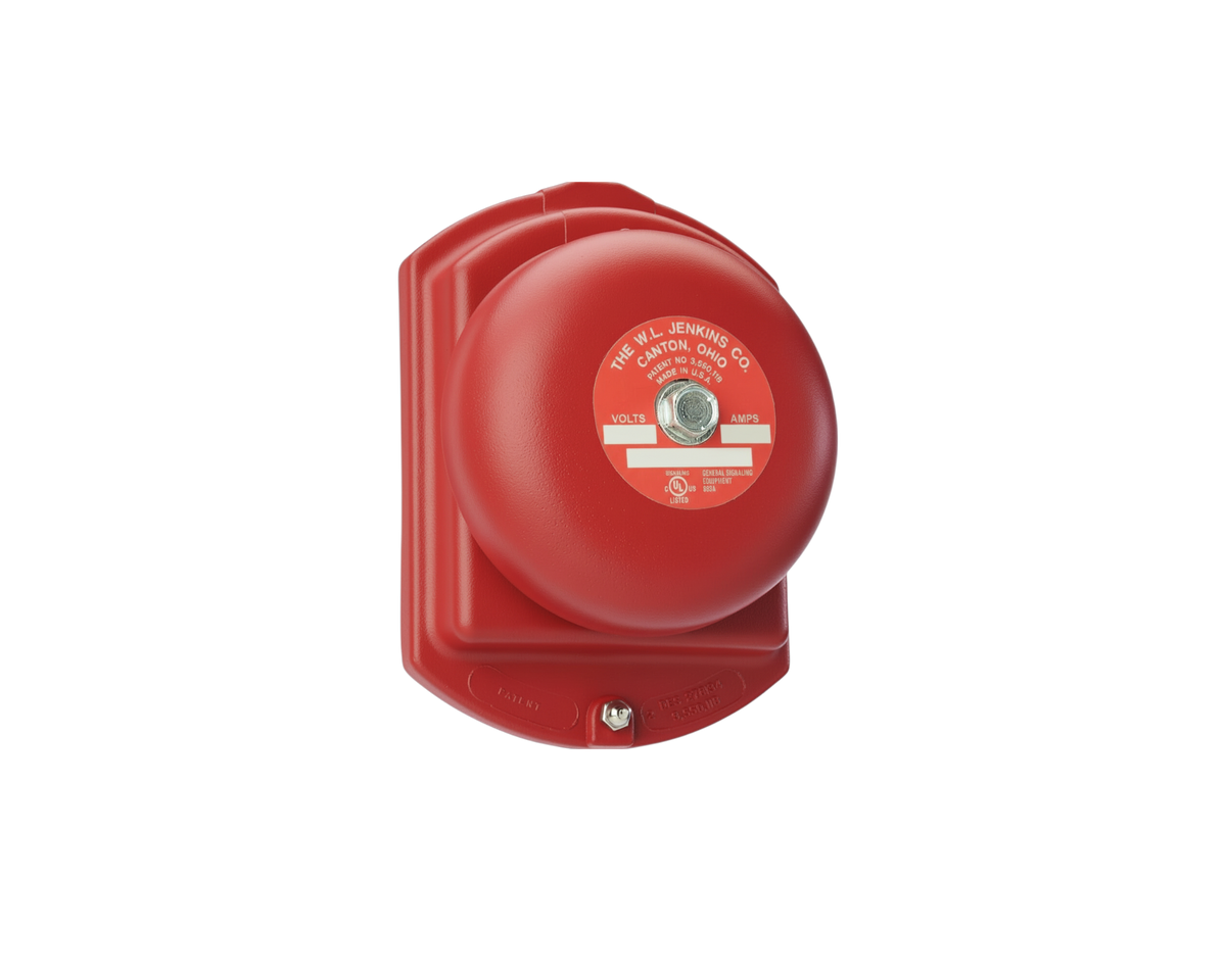 Single Stroke Supering Bell Pigtail with Flasher - DC Train Bell Single Stroke Supering Bell Pigtail with Flasher - DC Train Bell