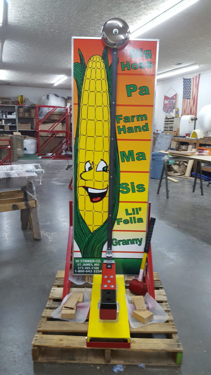 Carnival Style Corn On The Cob Bell Game